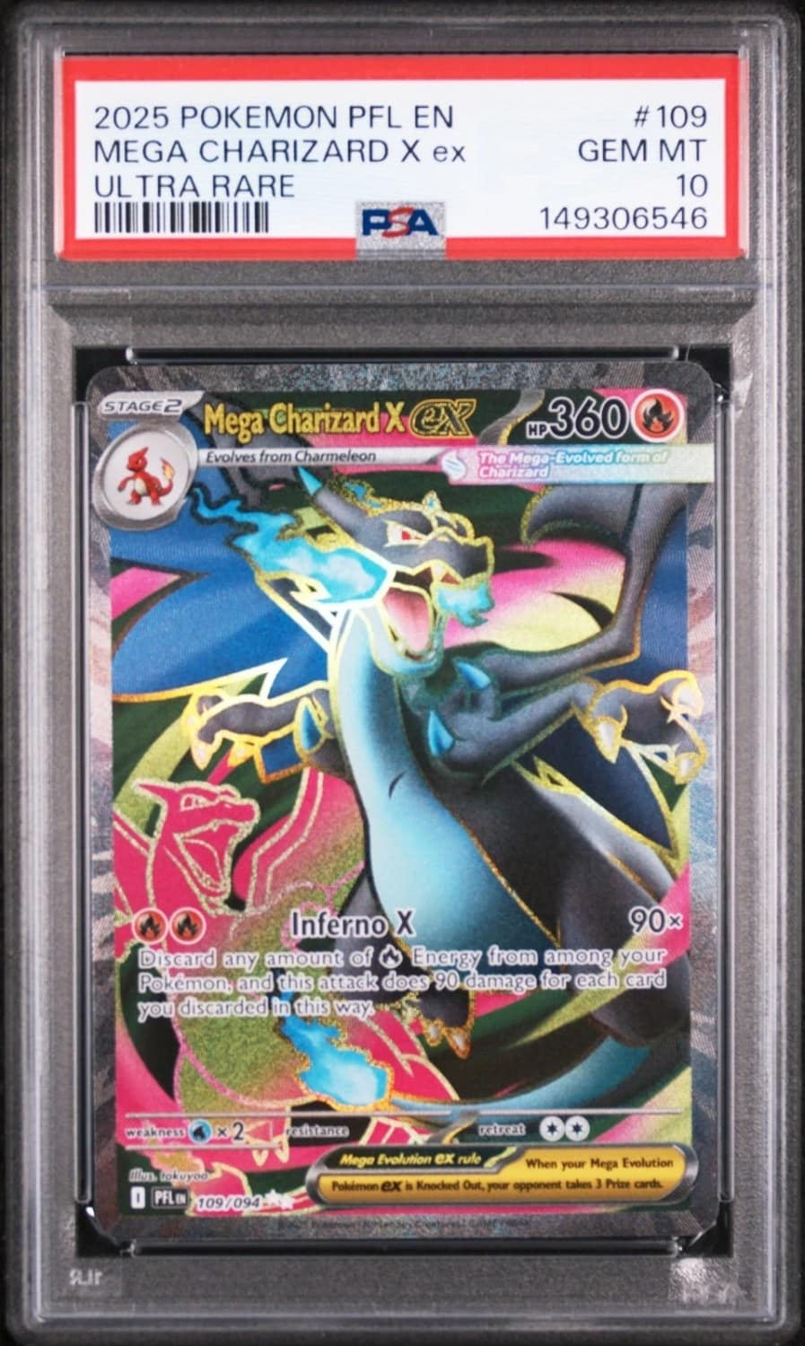 Mega Charizard X Ex