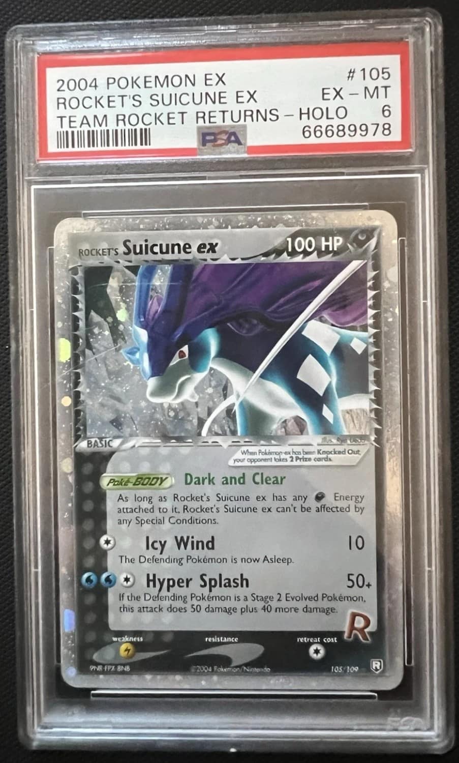 Rocket'S Suicune Ex