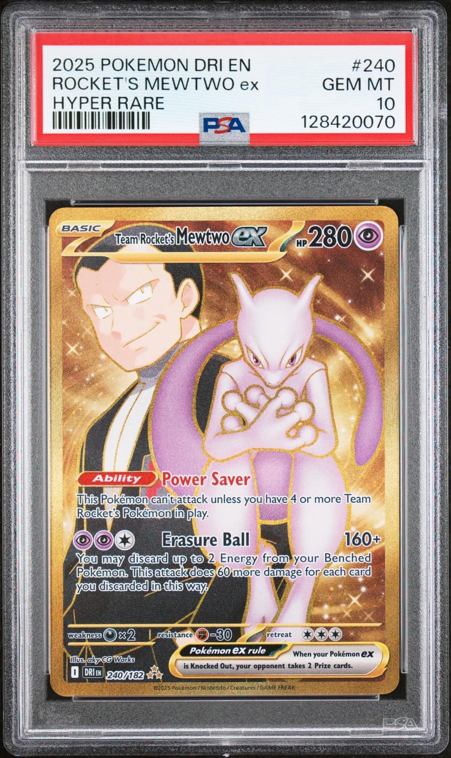 Rocket'S Mewtwo Ex