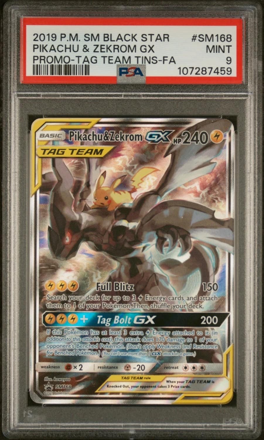 Pikachu & Zekrom Gx
