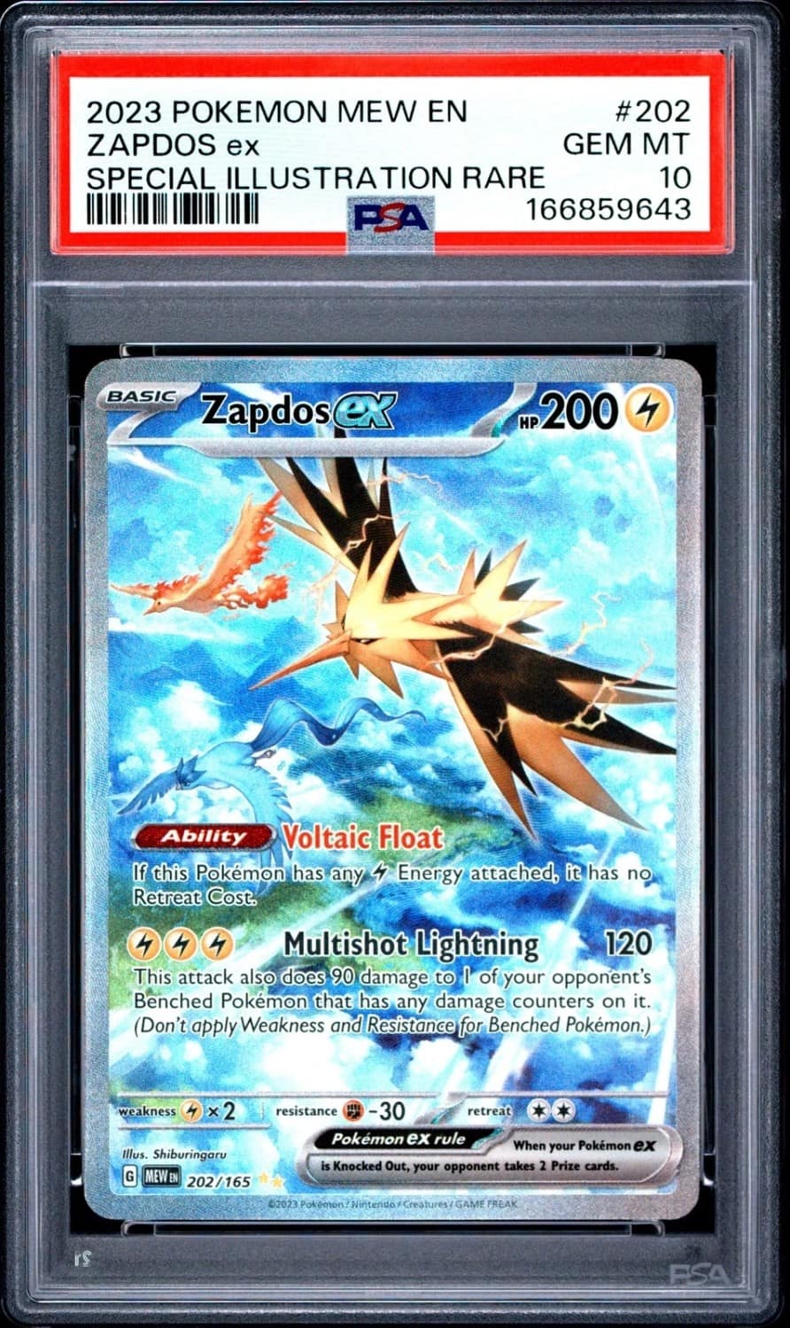 Zapdos Ex