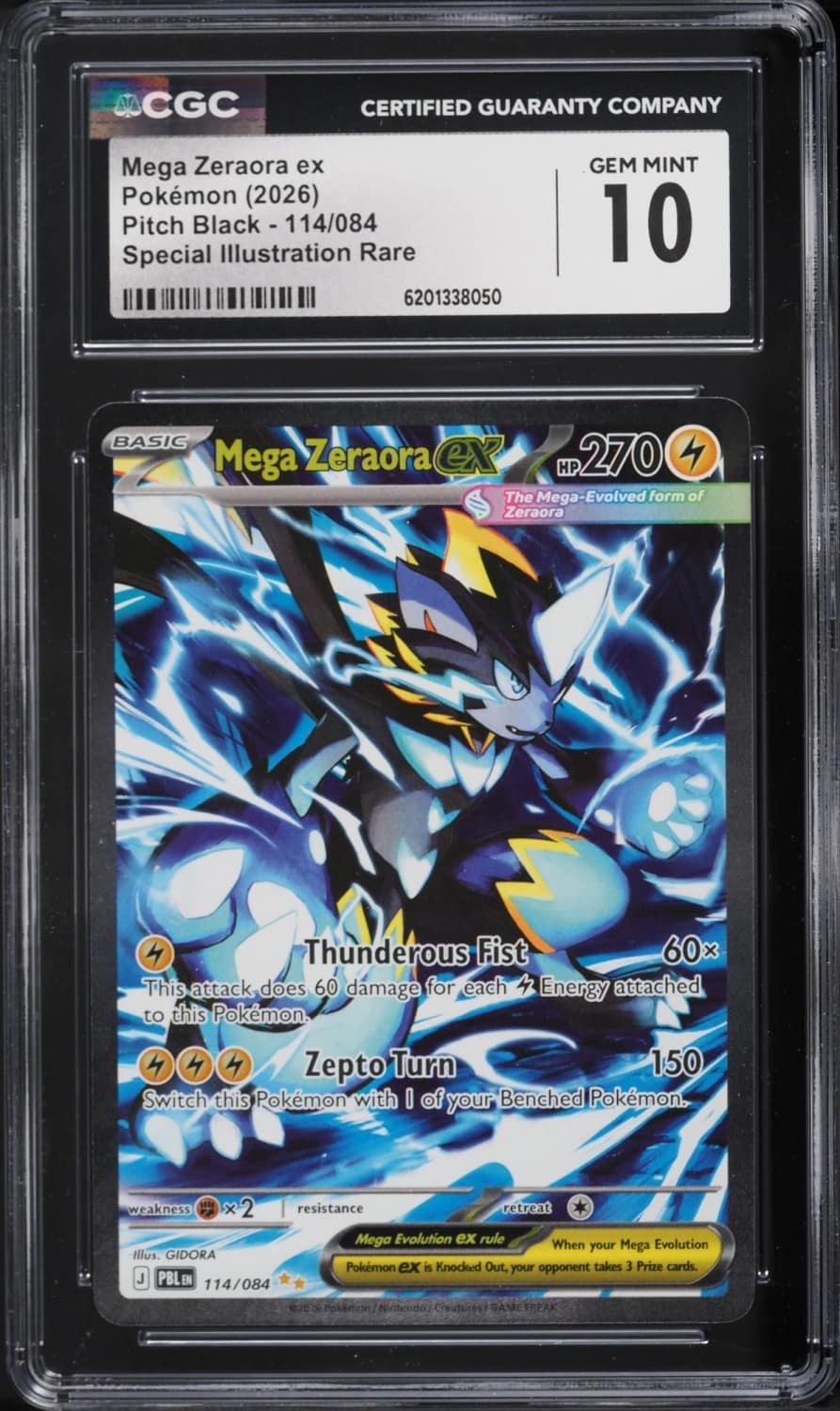 Mega Zeraora Ex