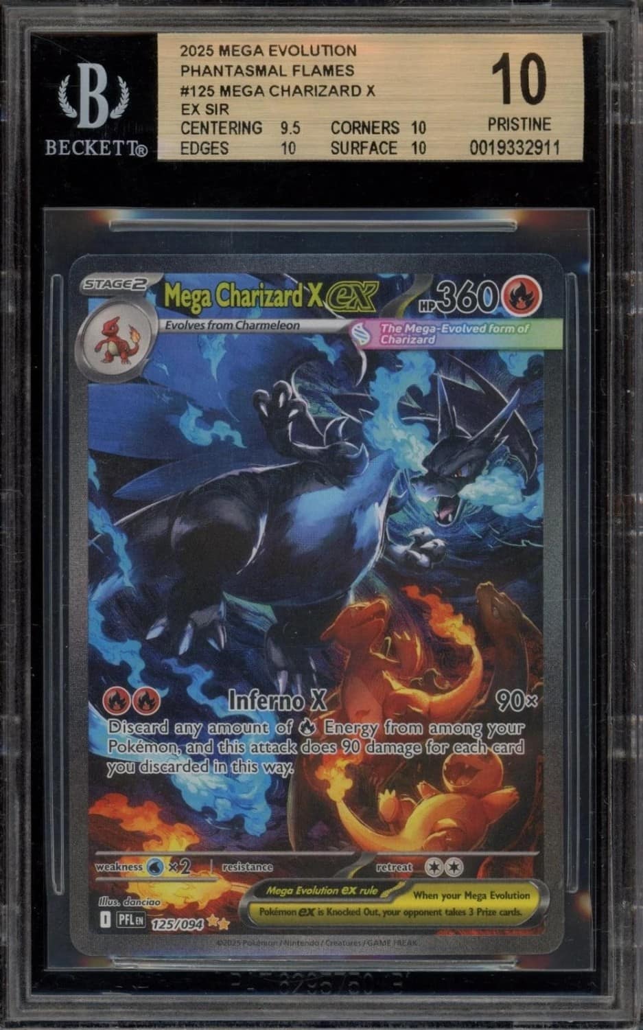 Mega Charizard X Ex