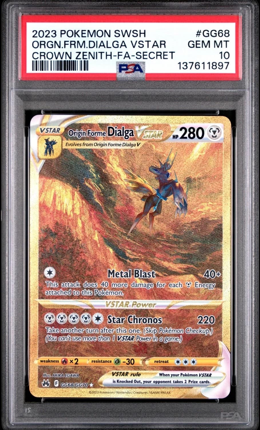 Origin Forme Dialga Vstar