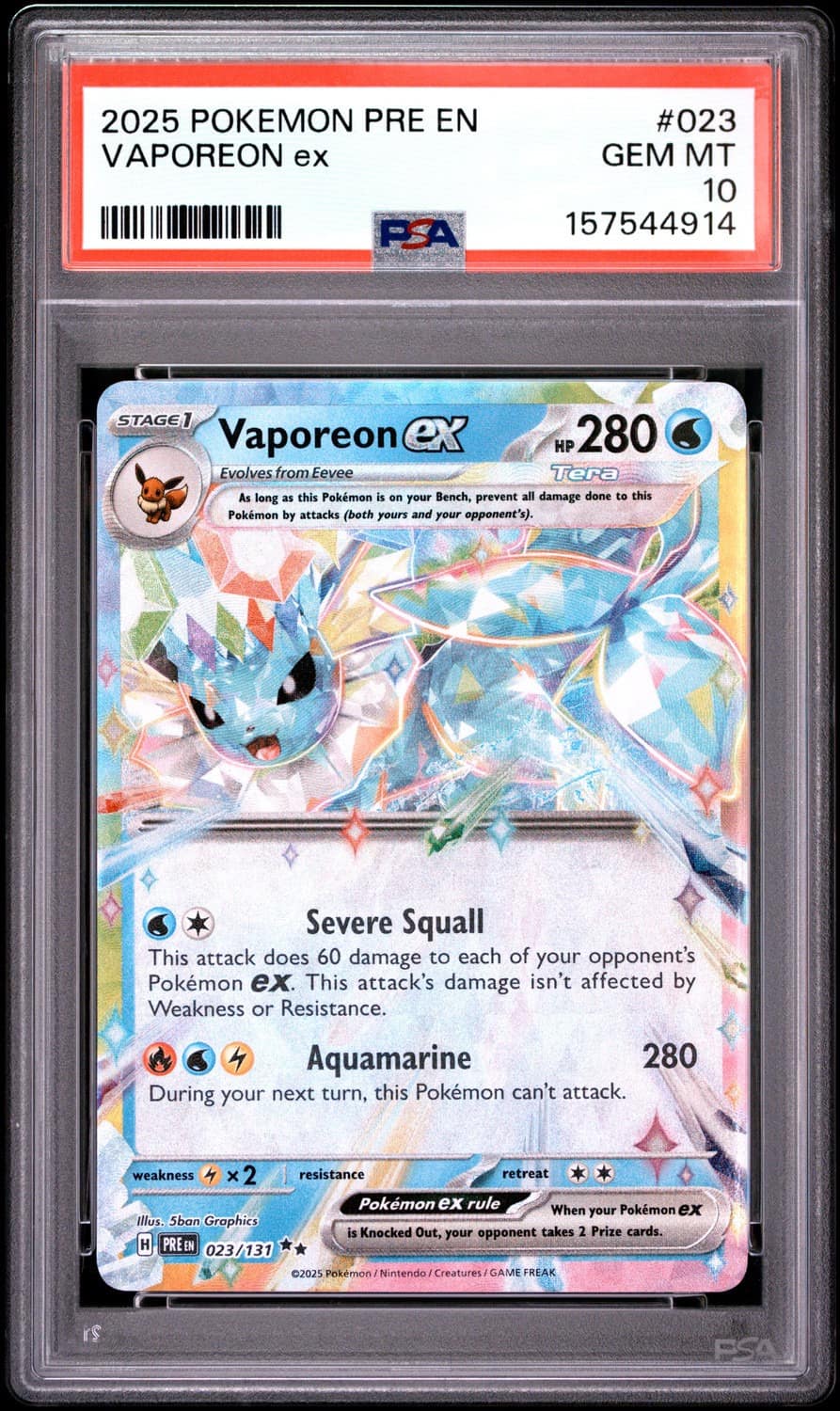 Vaporeon Ex
