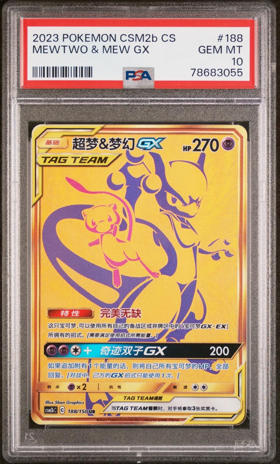 Mewtwo & Mew Gx