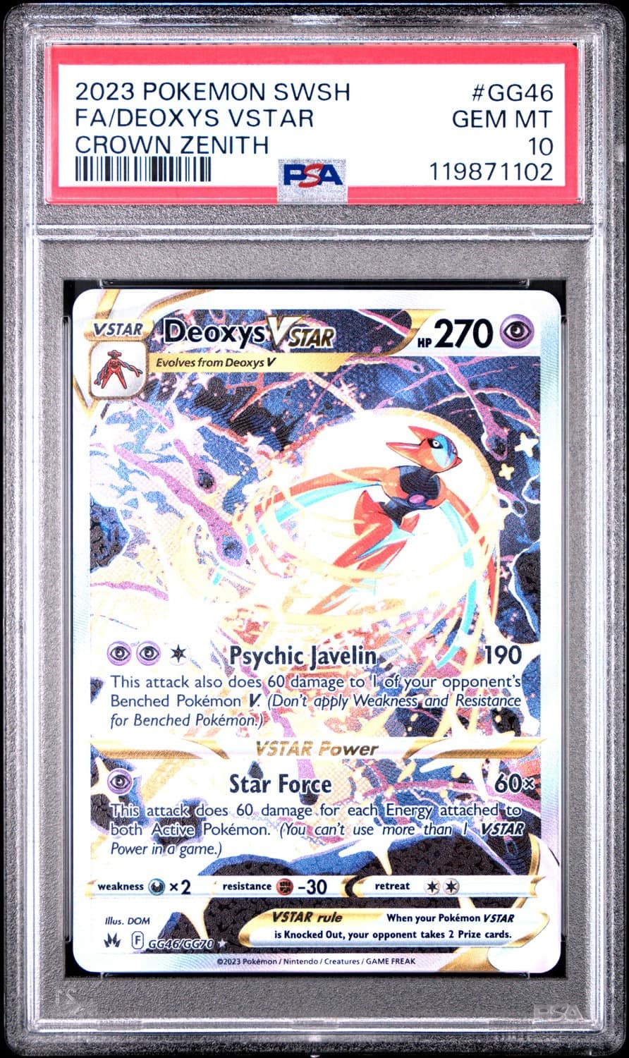 Deoxys Vstar