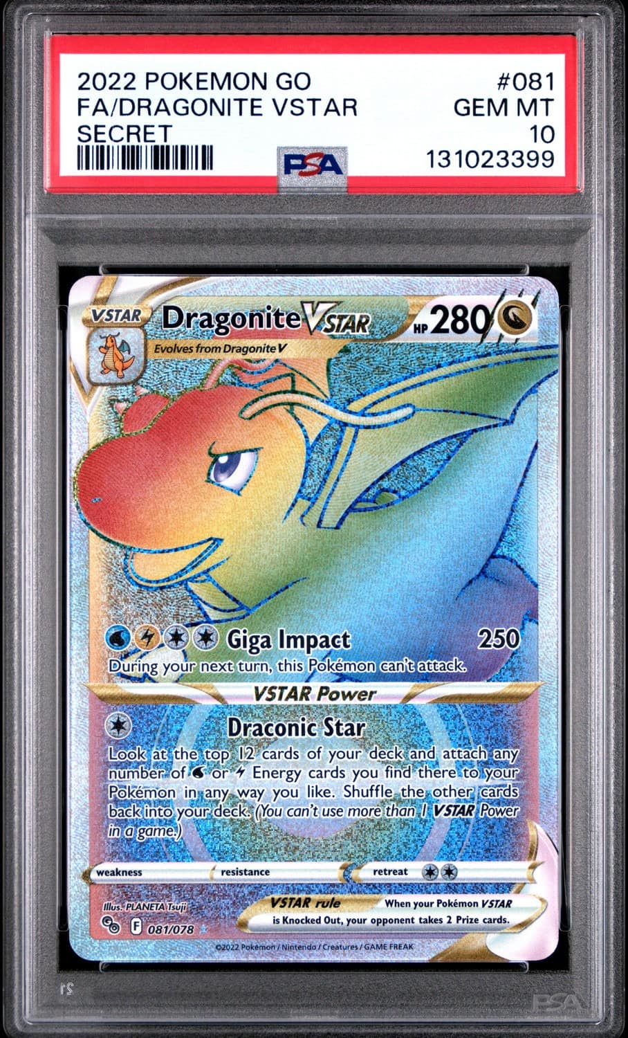 Dragonite Vstar