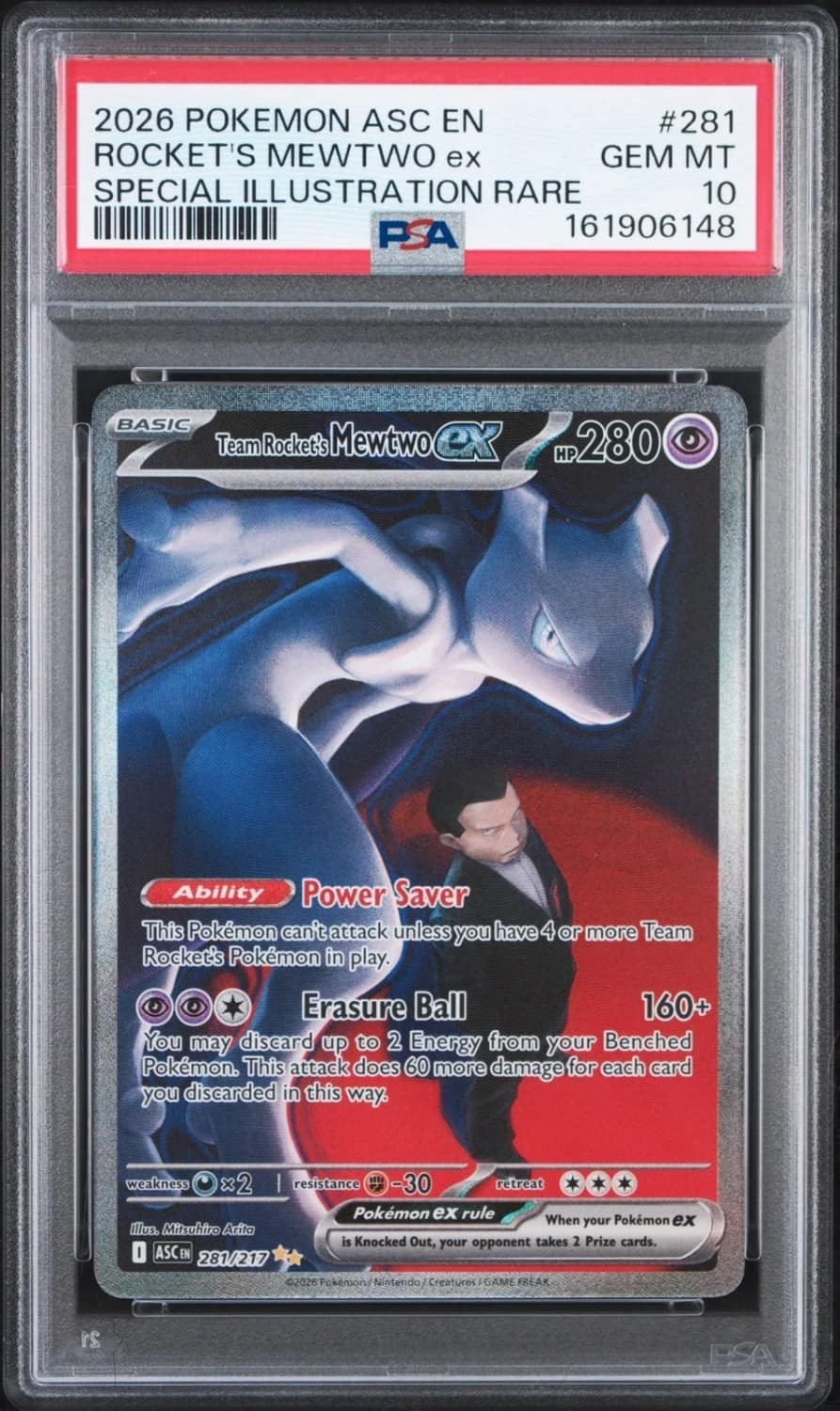 Rocket'S Mewtwo Ex