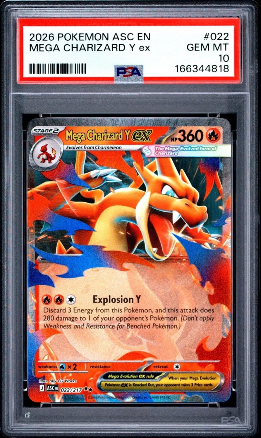 Mega Charizard Y Ex