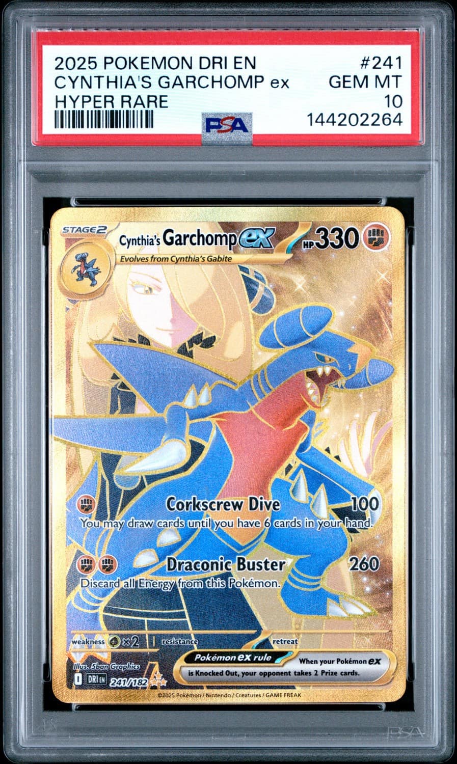 Cynthia'S Garchomp Ex