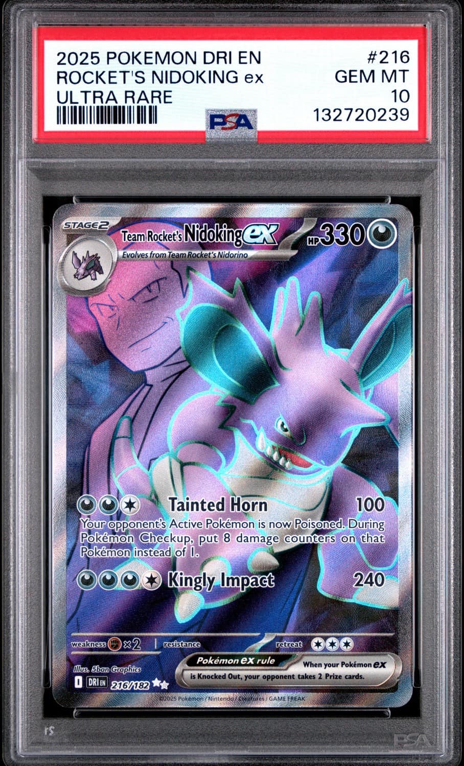 Rocket'S Nidoking Ex