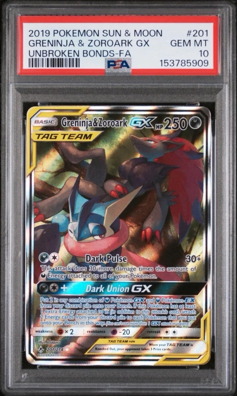 Greninja & Zoroark Gx
