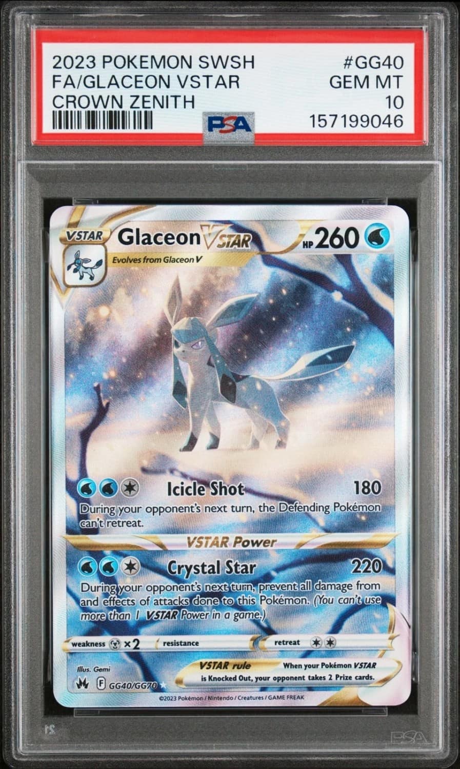 Glaceon Vstar