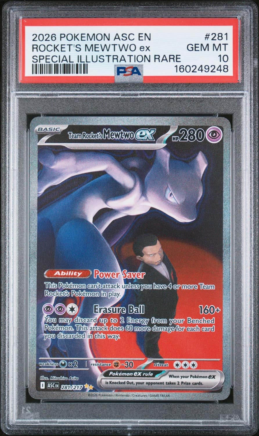 Rocket'S Mewtwo Ex