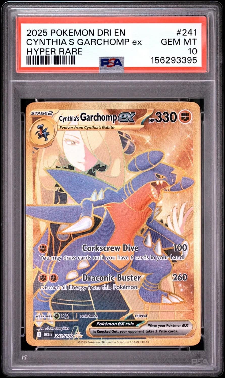 Cynthia'S Garchomp Ex