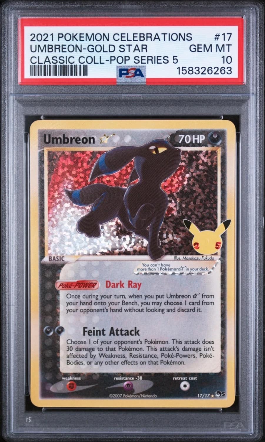 Umbreon-Gold Star