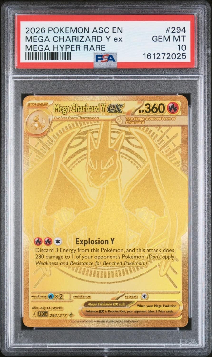 Mega Charizard Y Ex