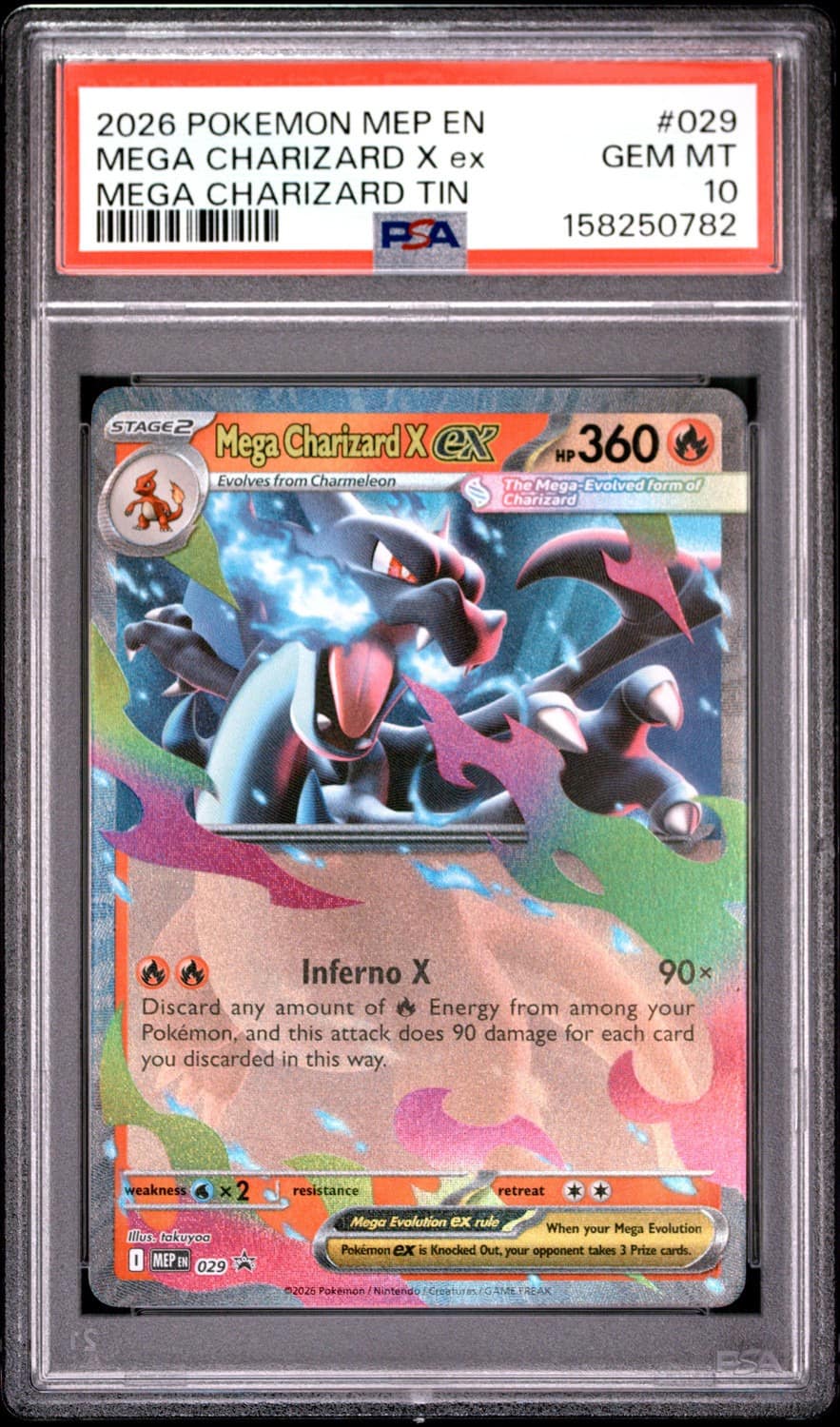 Mega Charizard X Ex