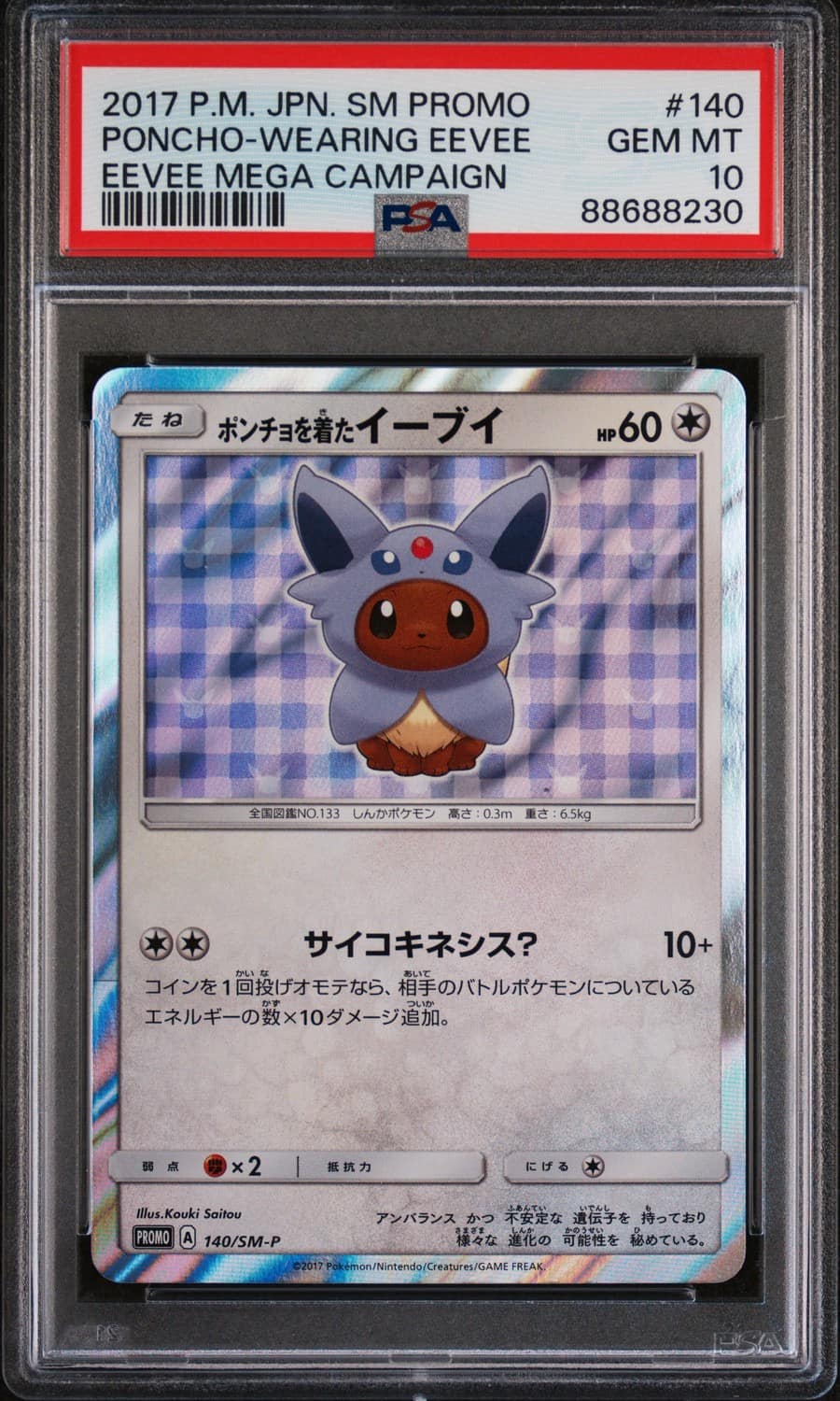 Poncho-Wearing Eevee