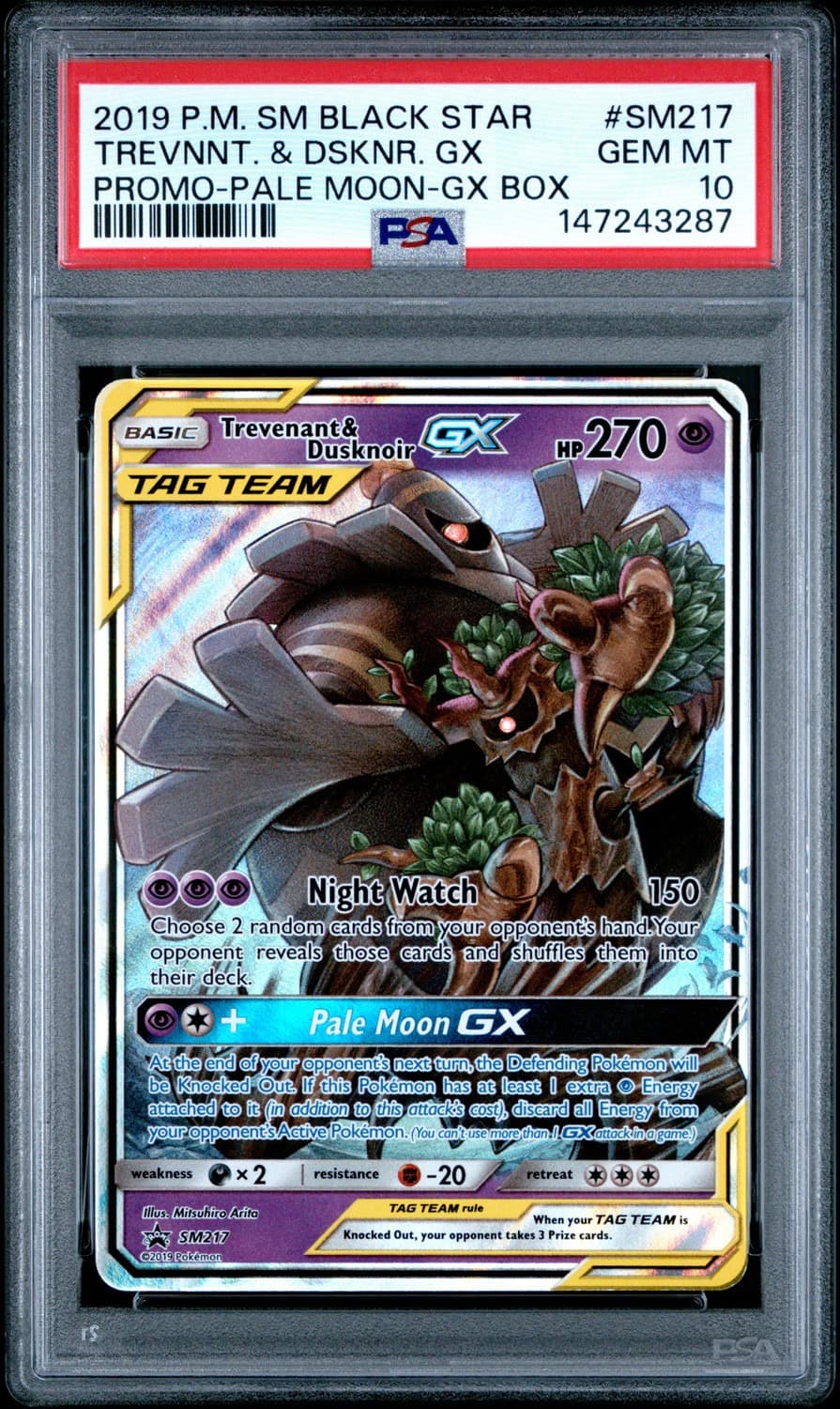 Trevenant & Dusknoir Gx