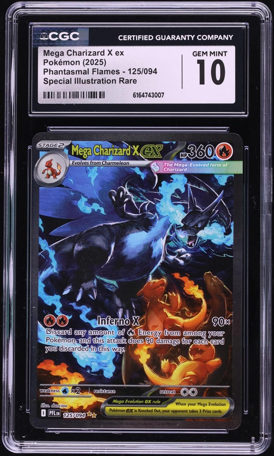 Mega Charizard X Ex