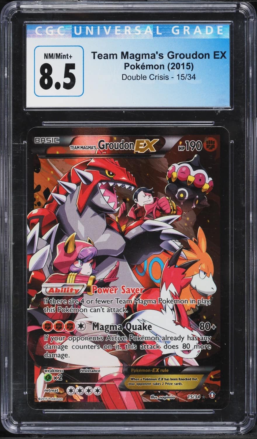 Team Magma'S Groudon Ex