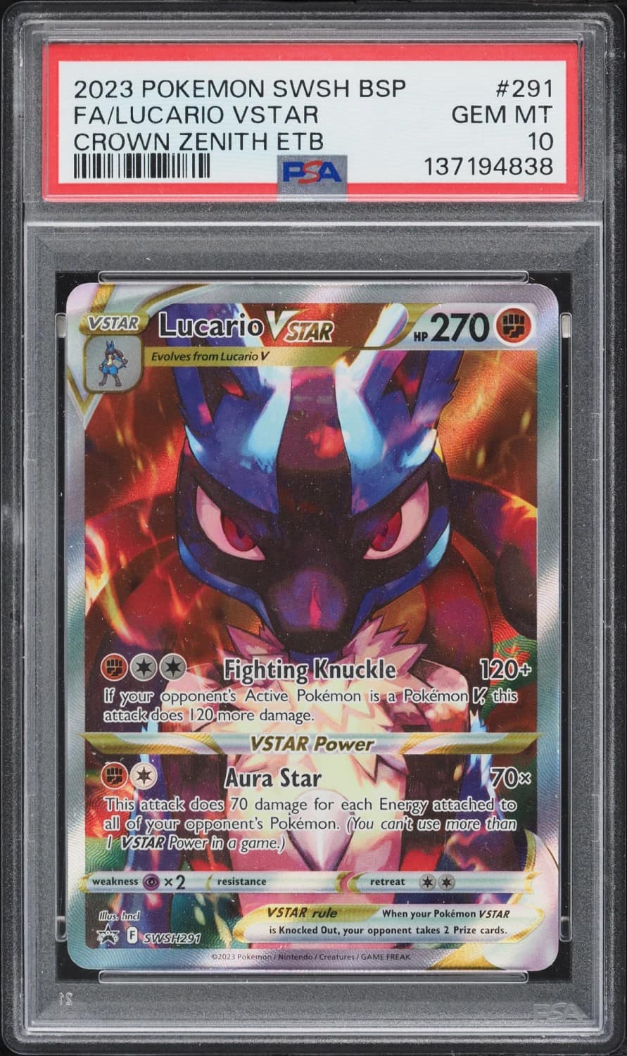 Lucario Vstar