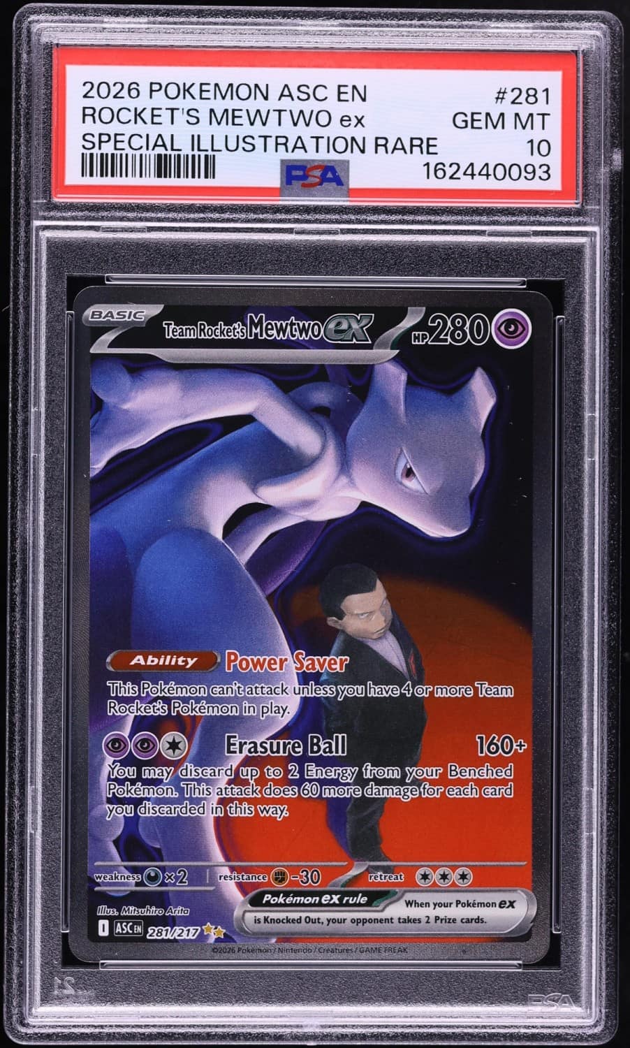 Rocket'S Mewtwo Ex