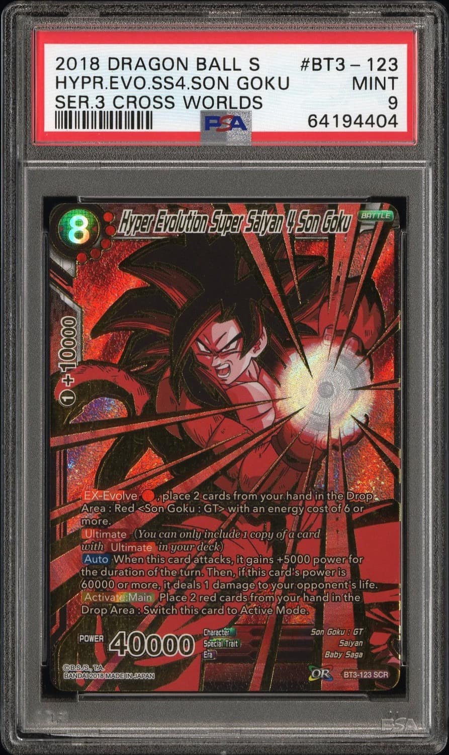 Hyper Evo Ss4 Goku