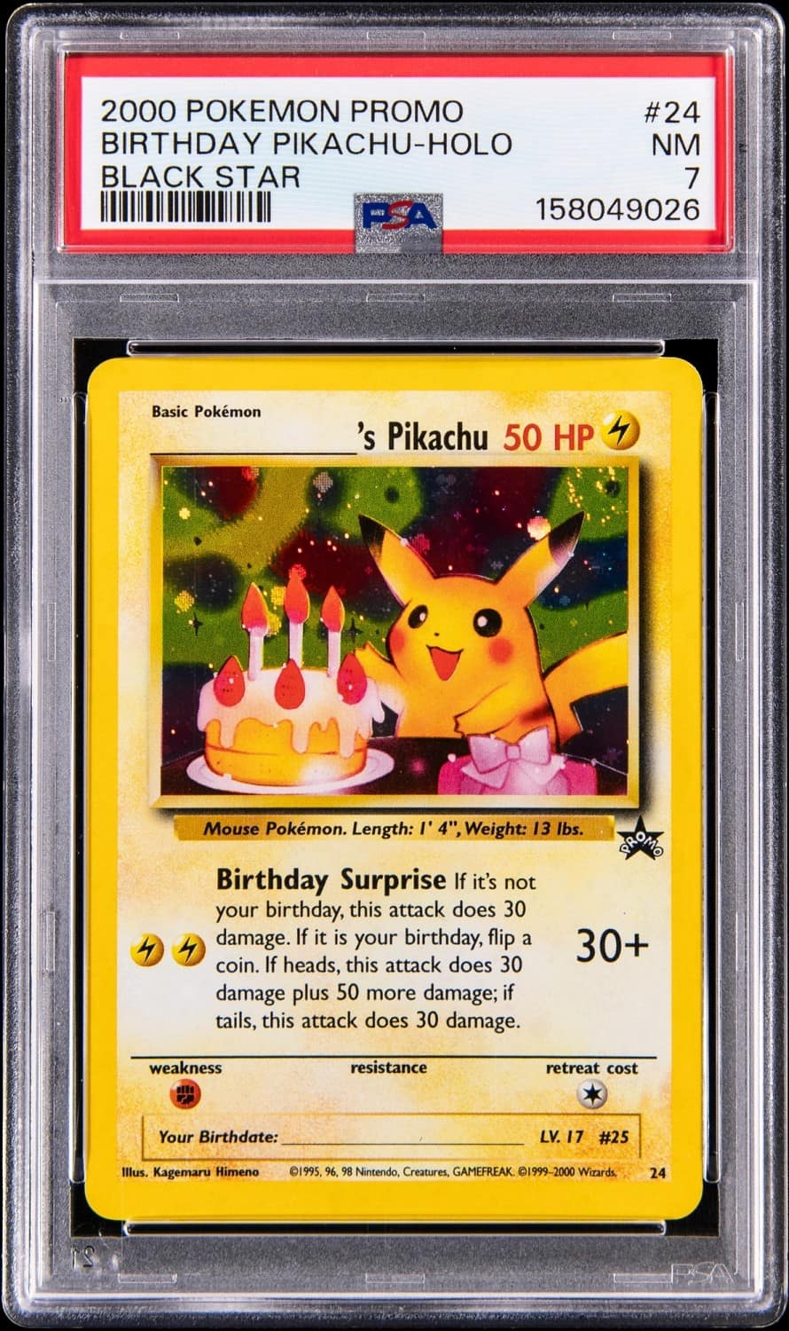 Birthday Pikachu