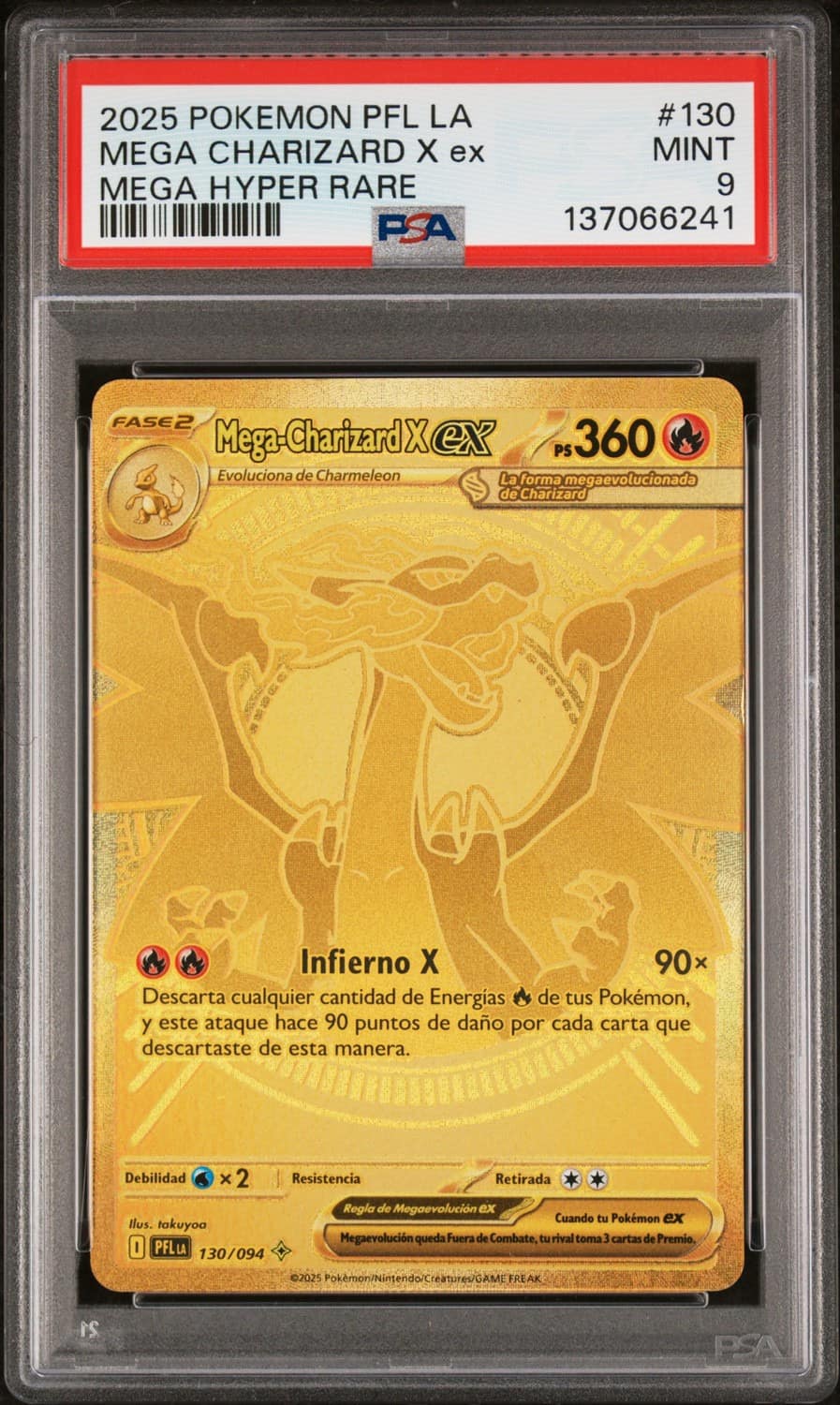 Mega Charizard X Ex
