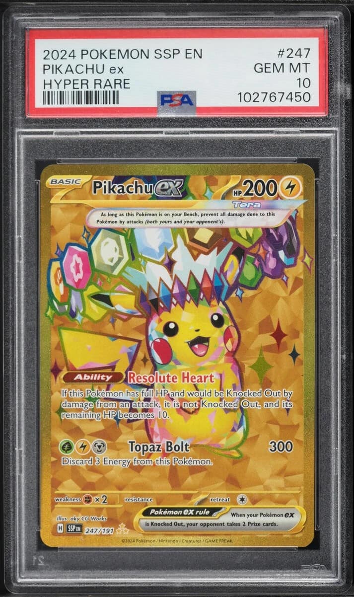 Pikachu Ex