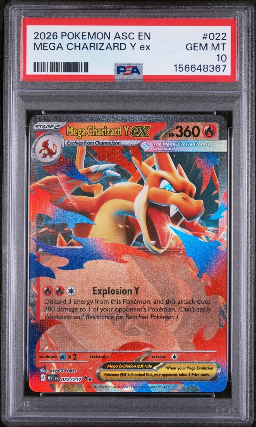 Mega Charizard Y Ex