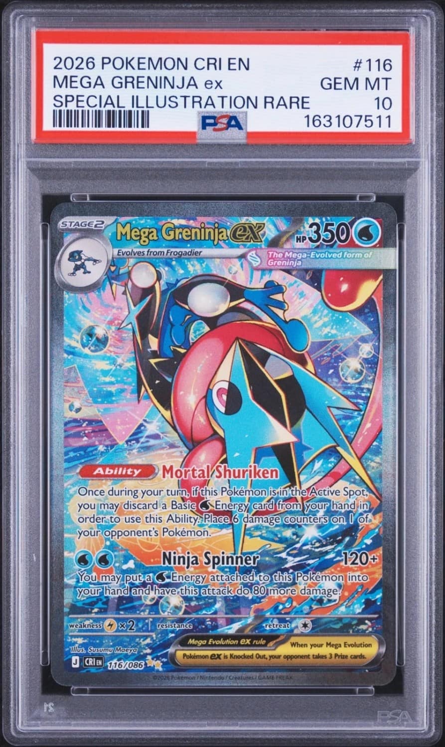 Mega Greninja Ex