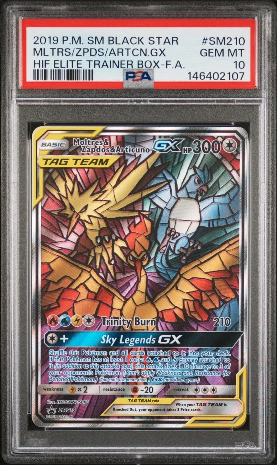 Moltres & Zapdos & Articuno Gx