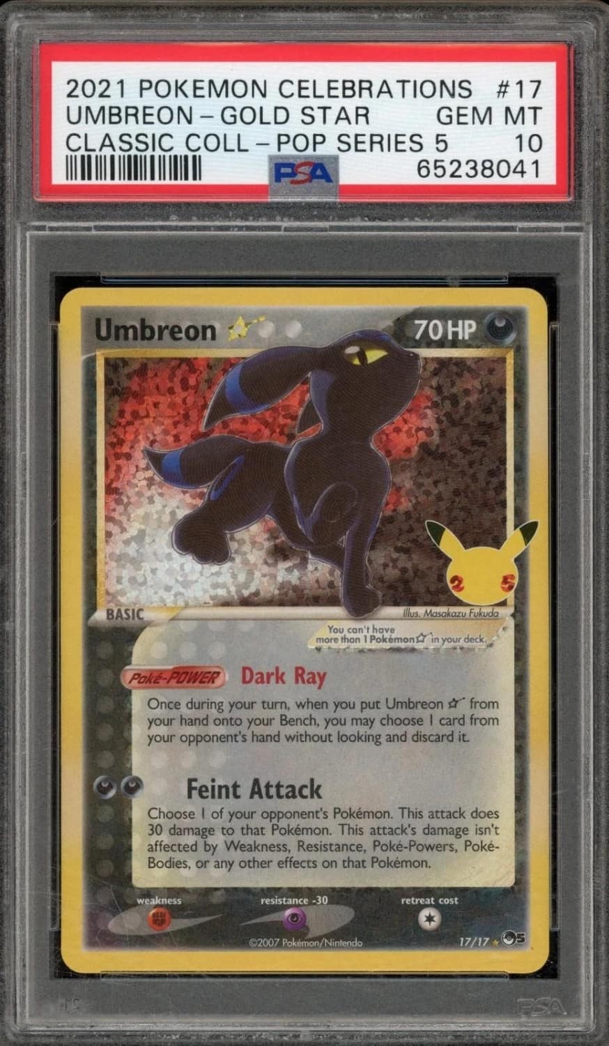 Umbreon-Gold Star