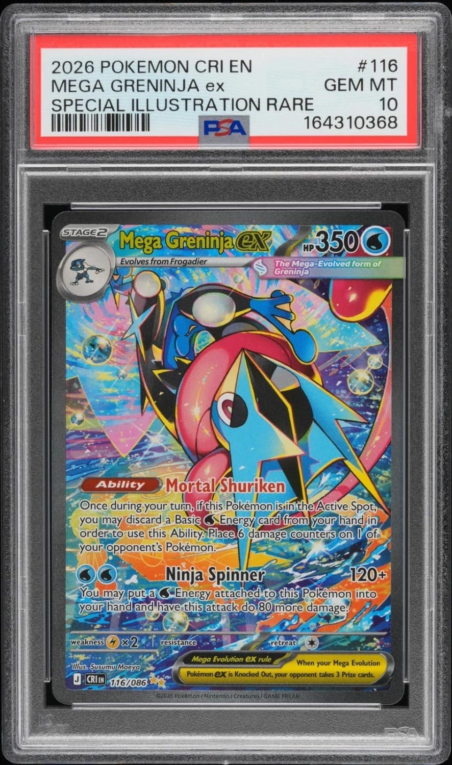Mega Greninja Ex