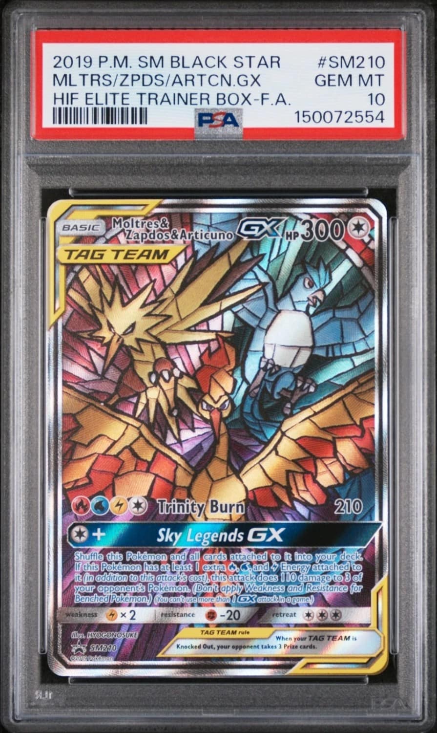 Moltres & Zapdos & Articuno Gx