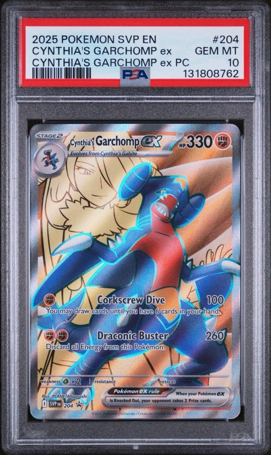 Cynthia'S Garchomp Ex