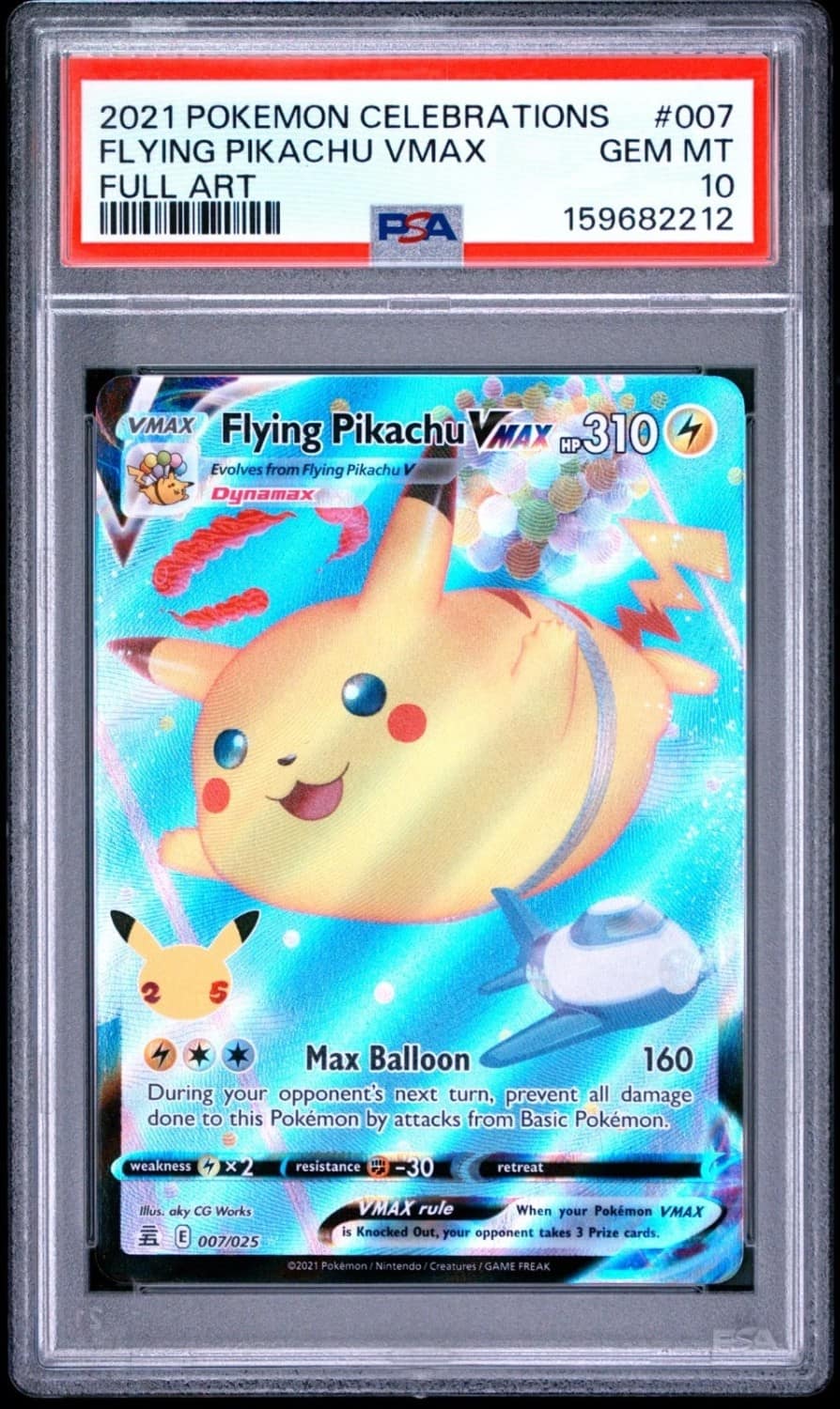 Flying Pikachu Vmax