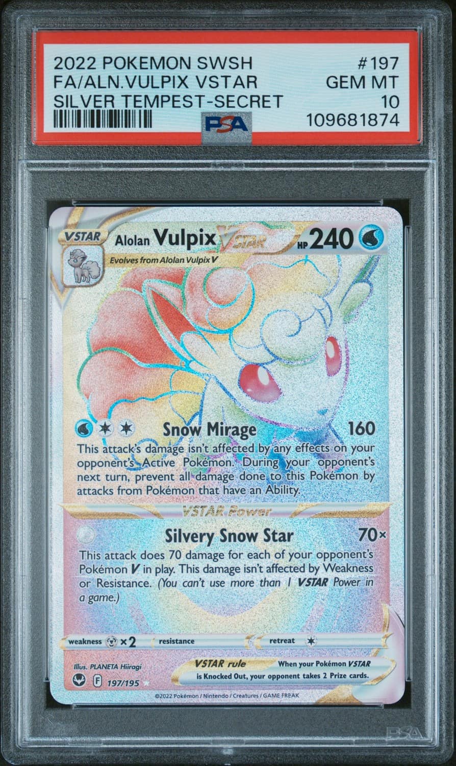Alolan Vulpix Vstar