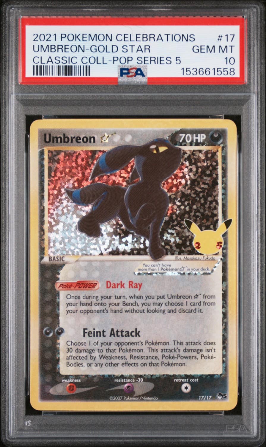 Umbreon-Gold Star