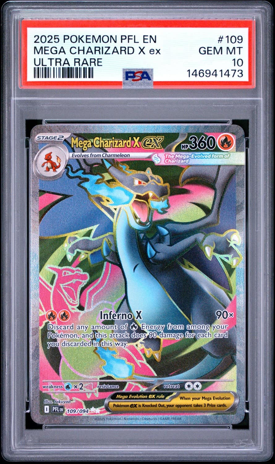 Mega Charizard X Ex