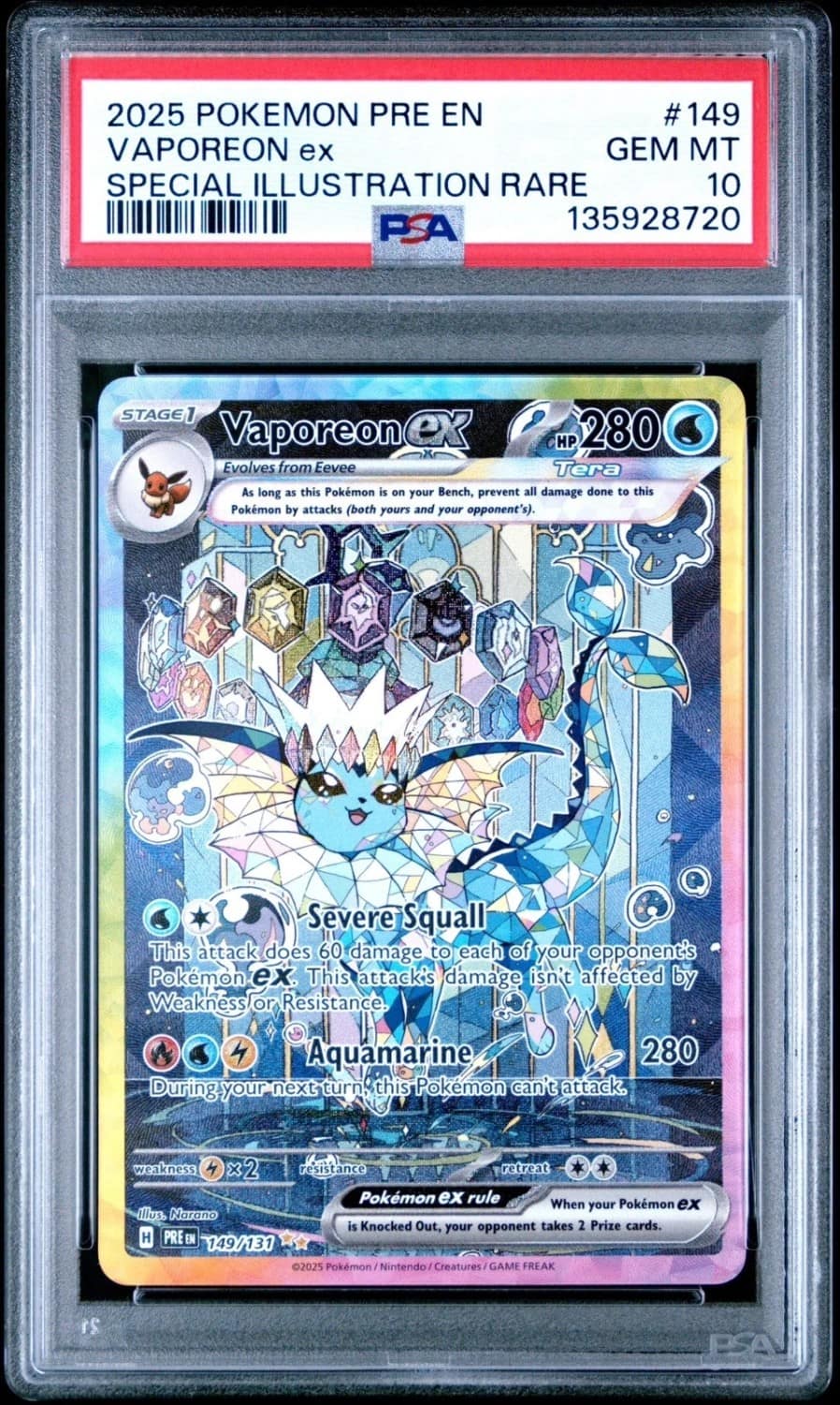 Vaporeon Ex