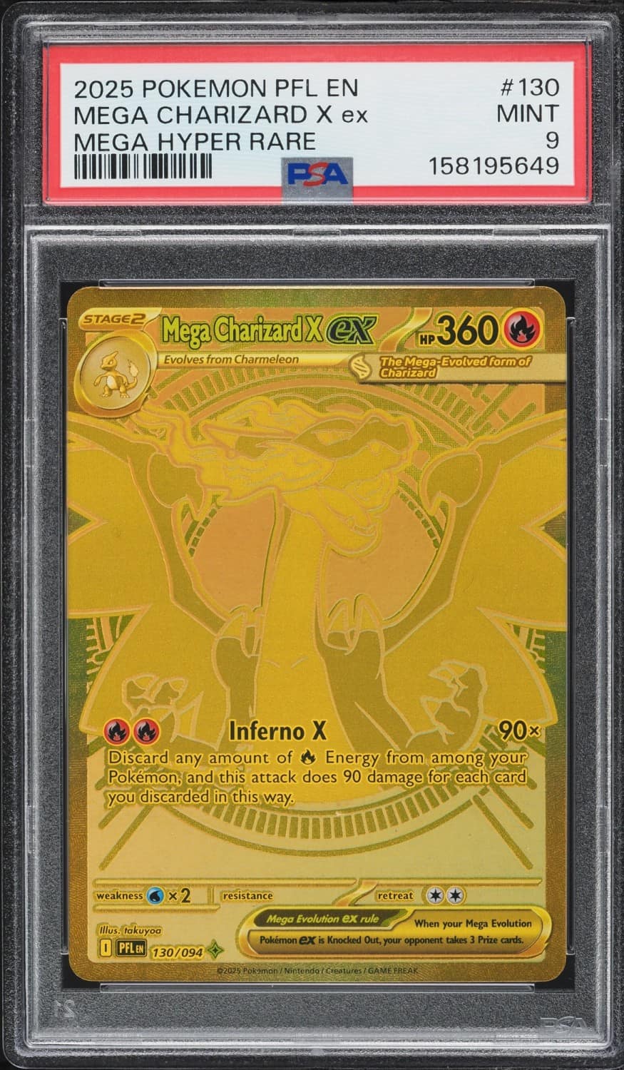 Mega Charizard X Ex