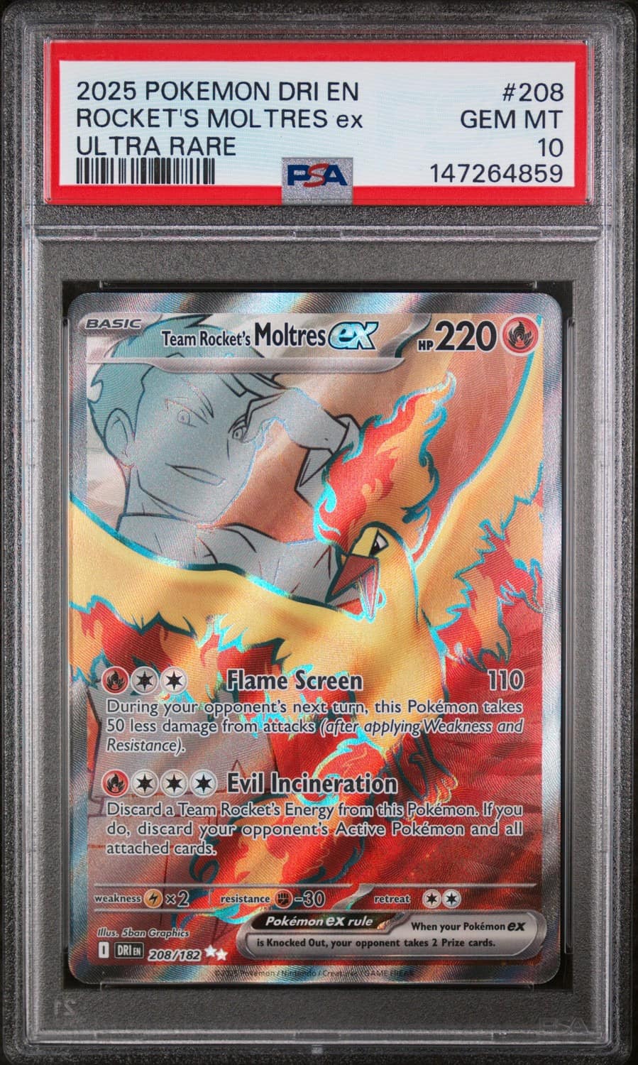 Rocket'S Moltres Ex