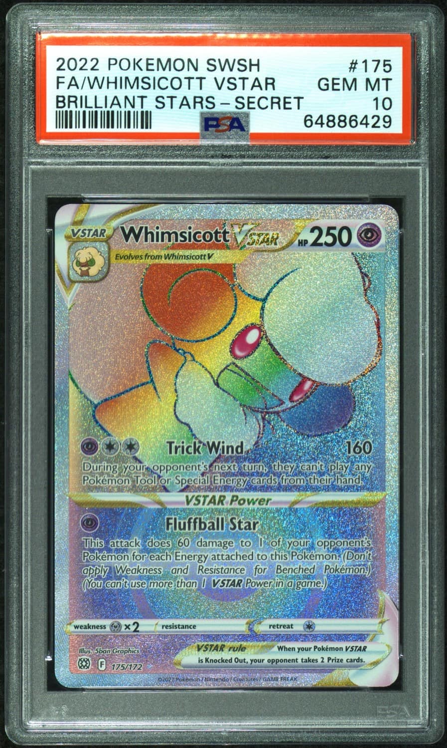 Whimsicott Vstar
