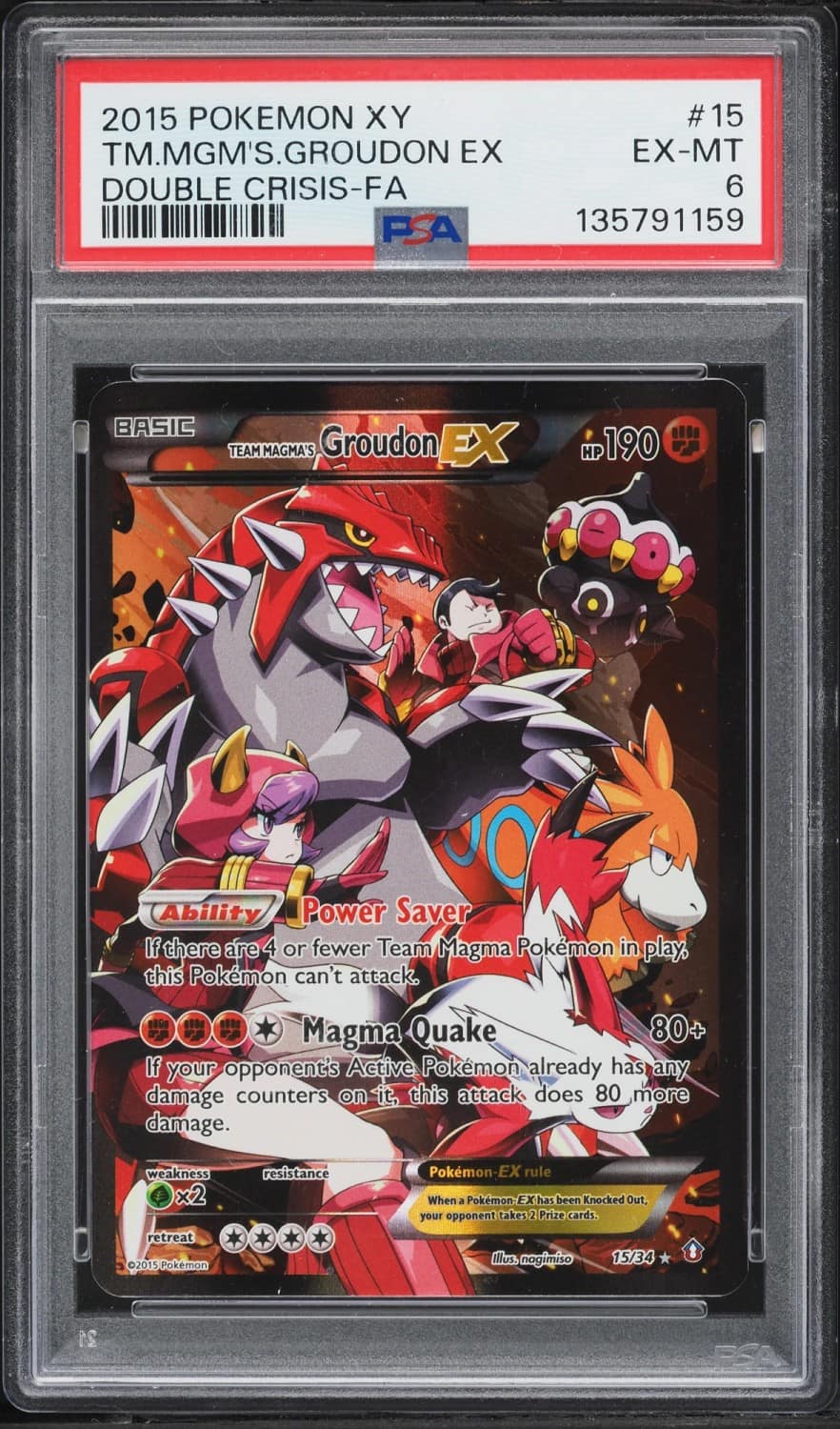 Team Magma'S Groudon Ex