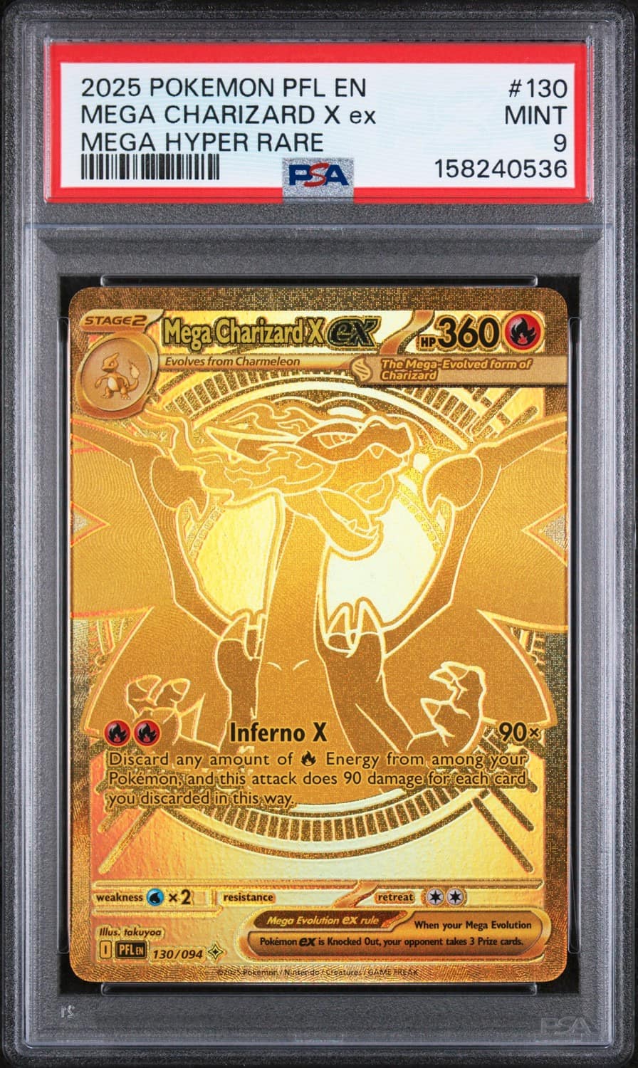 Mega Charizard X Ex